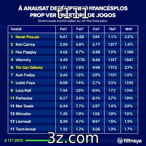 Avaliação de desempenho financeiro de provedores de jogos